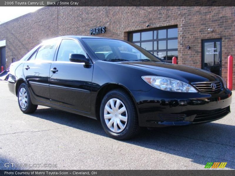 Black / Stone Gray 2006 Toyota Camry LE