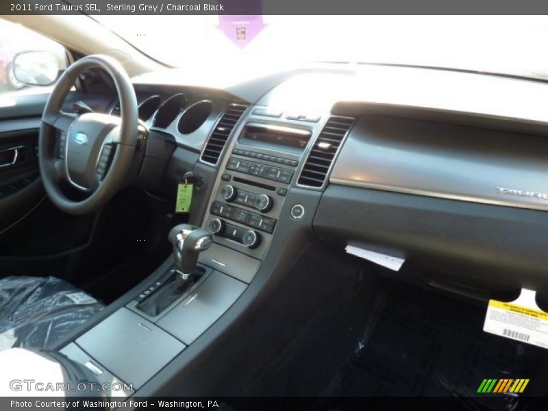 Sterling Grey / Charcoal Black 2011 Ford Taurus SEL
