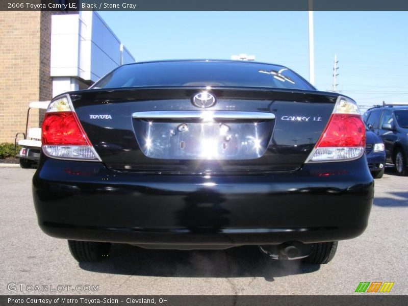 Black / Stone Gray 2006 Toyota Camry LE