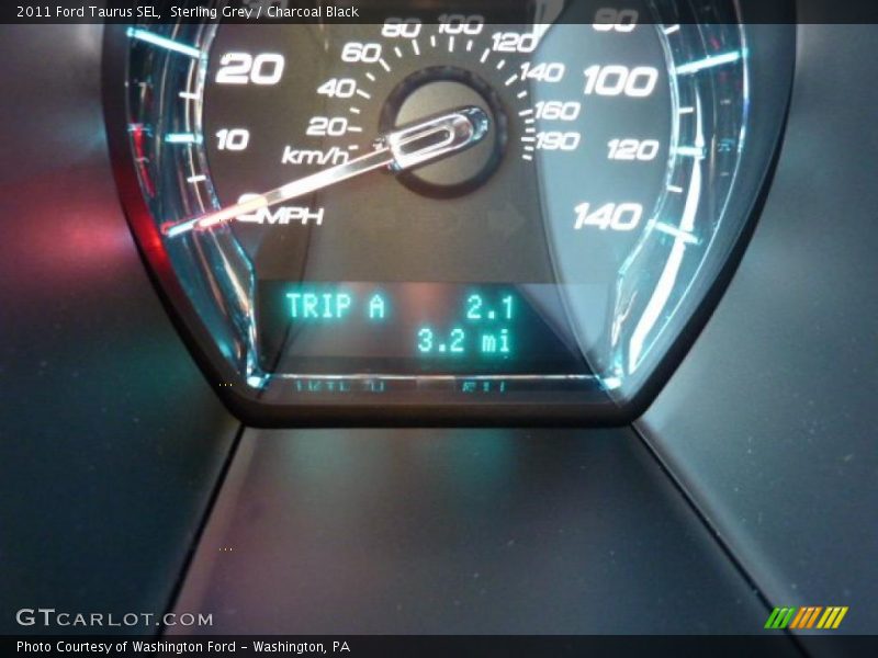 Sterling Grey / Charcoal Black 2011 Ford Taurus SEL