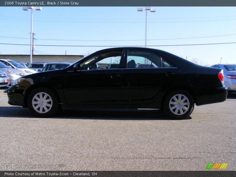 Black / Stone Gray 2006 Toyota Camry LE