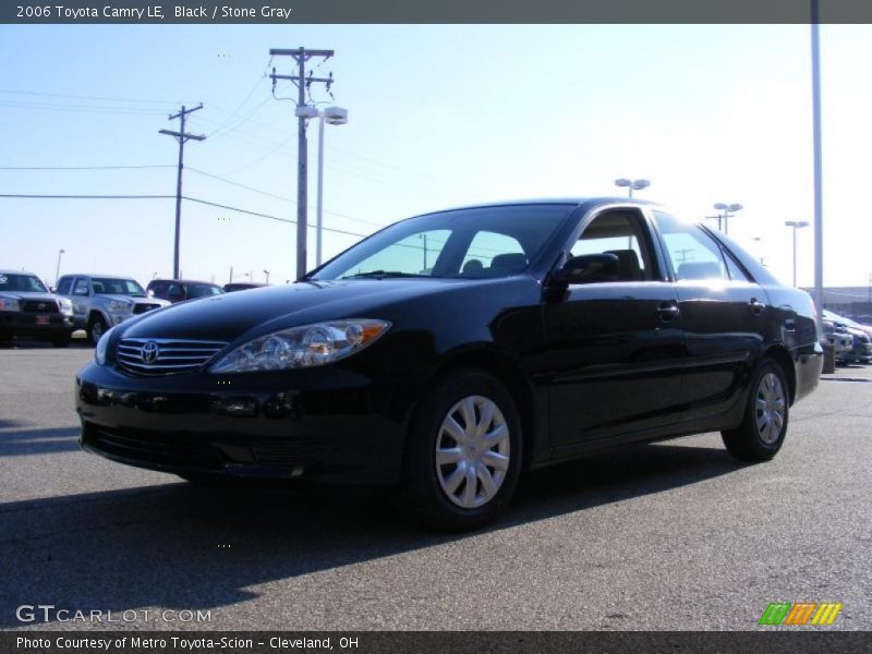 Black / Stone Gray 2006 Toyota Camry LE