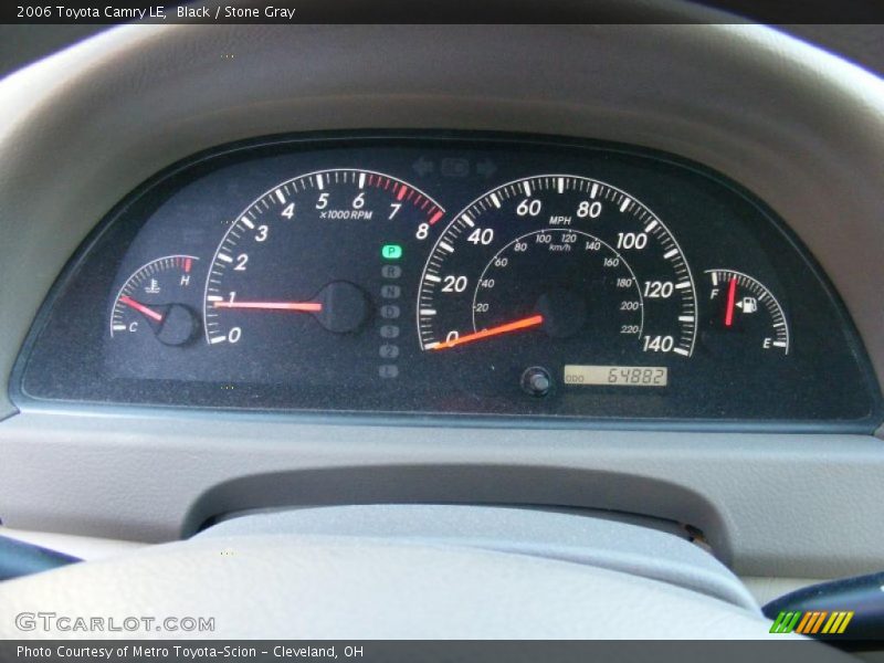 Black / Stone Gray 2006 Toyota Camry LE