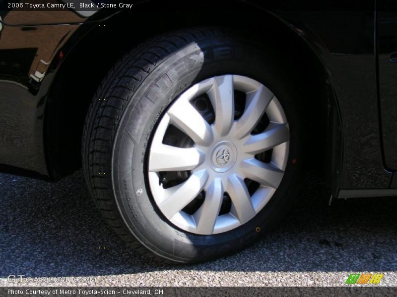 Black / Stone Gray 2006 Toyota Camry LE