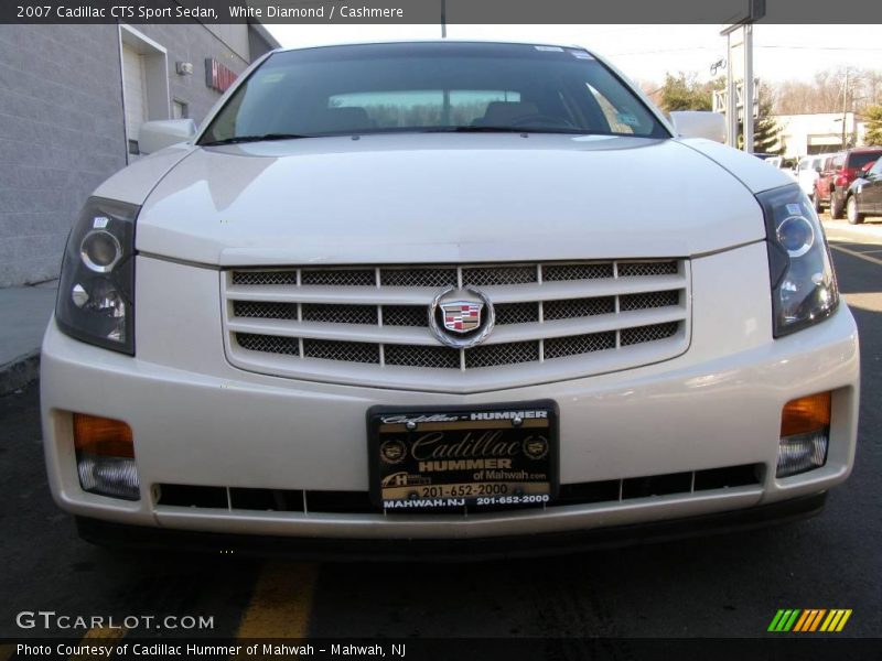 White Diamond / Cashmere 2007 Cadillac CTS Sport Sedan