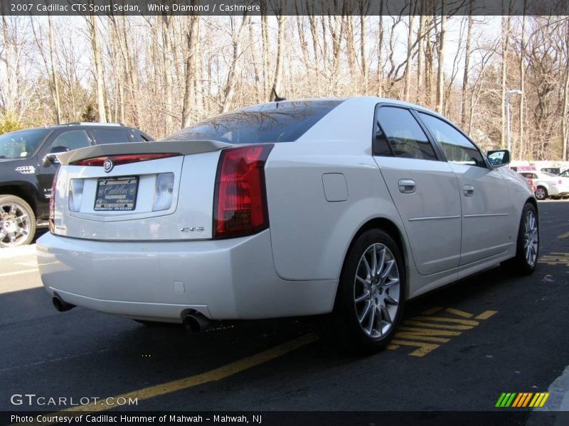 White Diamond / Cashmere 2007 Cadillac CTS Sport Sedan