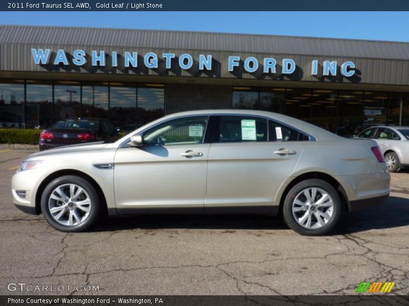 Gold Leaf / Light Stone 2011 Ford Taurus SEL AWD