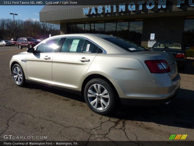 Gold Leaf / Light Stone 2011 Ford Taurus SEL AWD