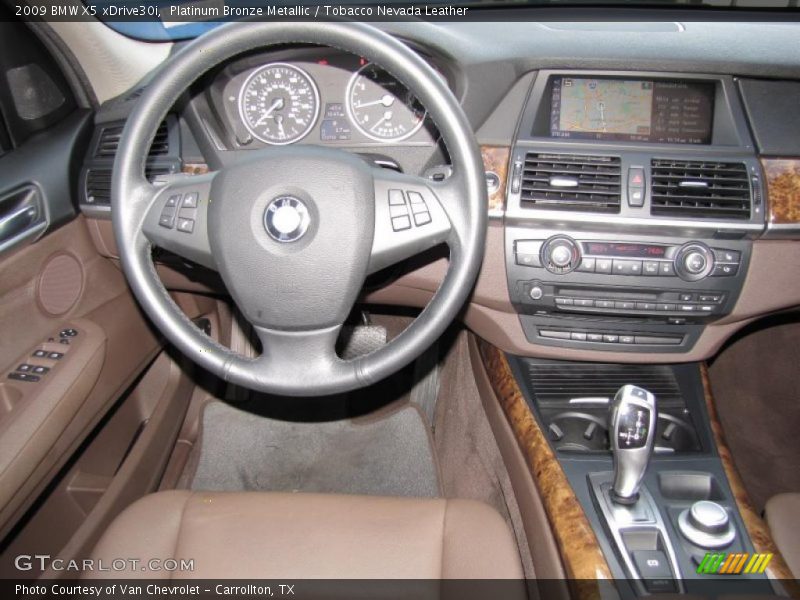 Platinum Bronze Metallic / Tobacco Nevada Leather 2009 BMW X5 xDrive30i