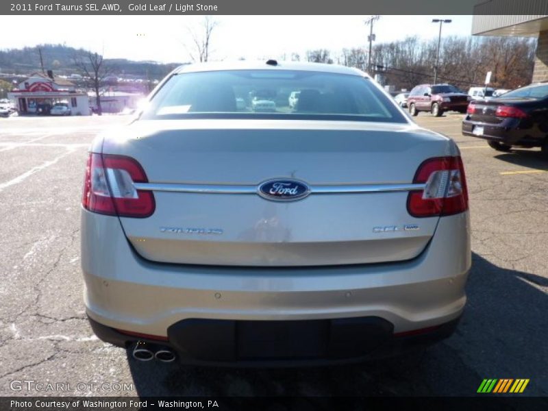 Gold Leaf / Light Stone 2011 Ford Taurus SEL AWD