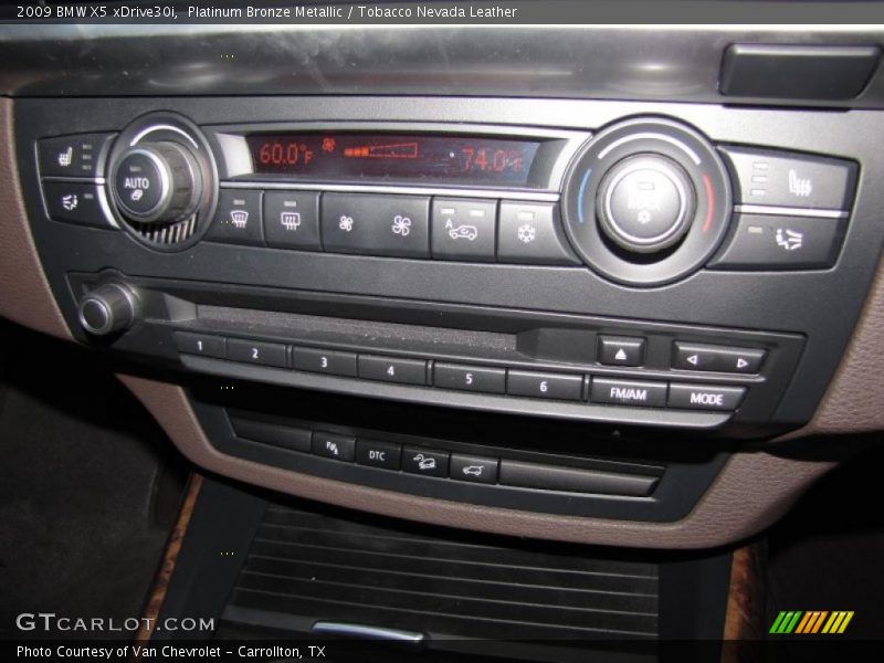 Platinum Bronze Metallic / Tobacco Nevada Leather 2009 BMW X5 xDrive30i