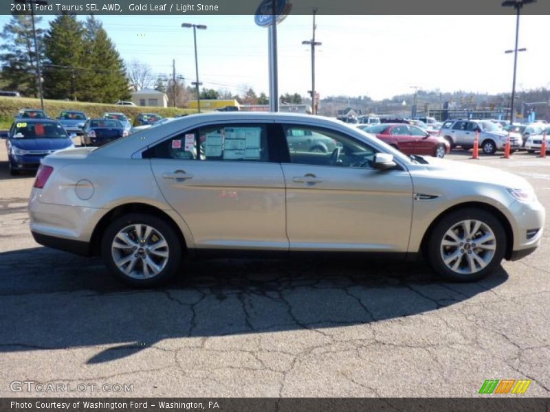 Gold Leaf / Light Stone 2011 Ford Taurus SEL AWD