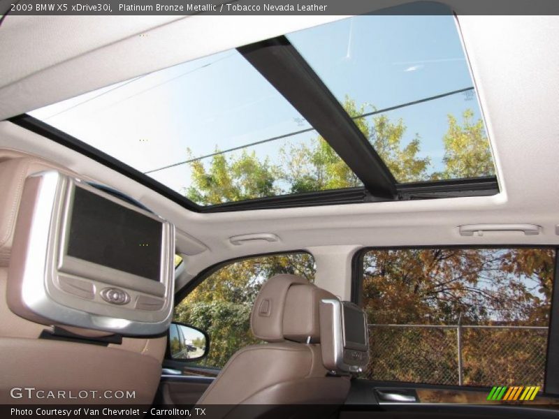 Platinum Bronze Metallic / Tobacco Nevada Leather 2009 BMW X5 xDrive30i
