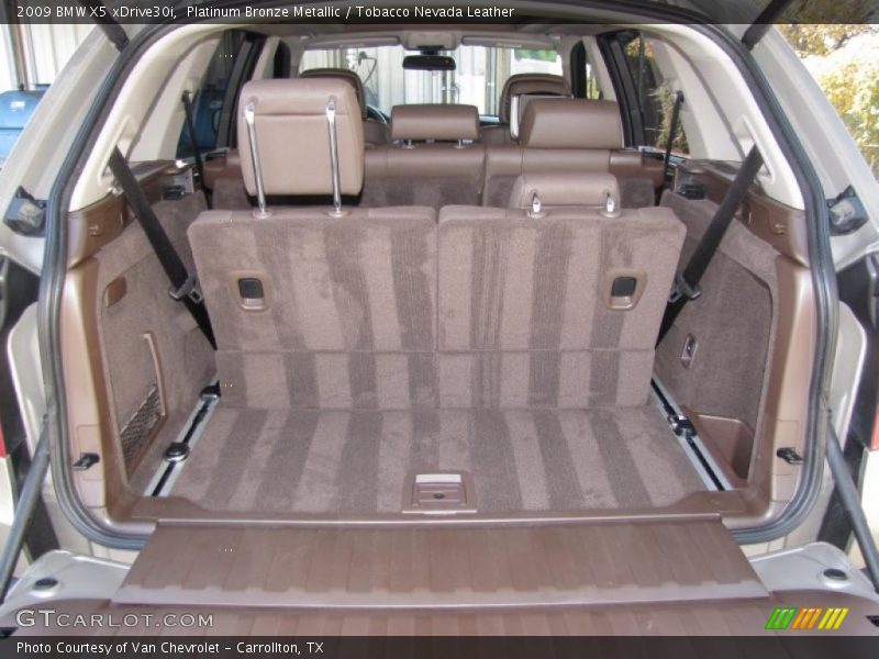 Platinum Bronze Metallic / Tobacco Nevada Leather 2009 BMW X5 xDrive30i