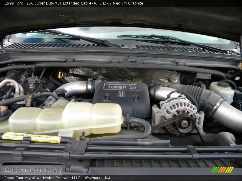 Black / Medium Graphite 1999 Ford F250 Super Duty XLT Extended Cab 4x4