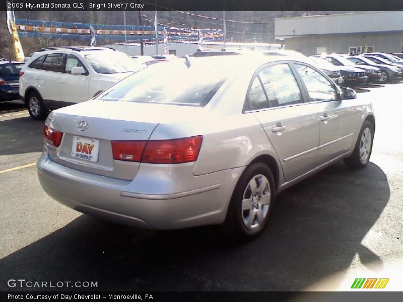 Bright Silver / Gray 2009 Hyundai Sonata GLS