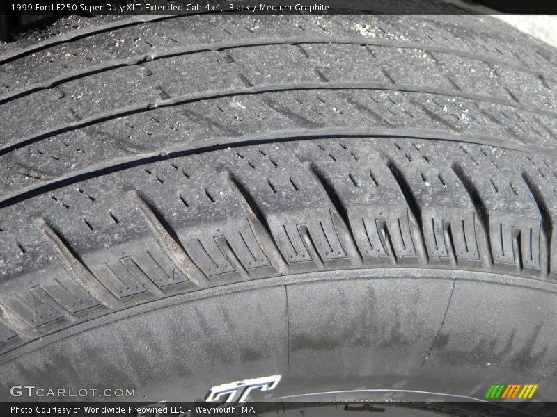 Black / Medium Graphite 1999 Ford F250 Super Duty XLT Extended Cab 4x4