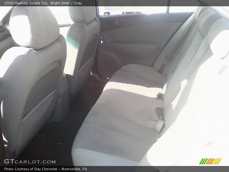 Bright Silver / Gray 2009 Hyundai Sonata GLS