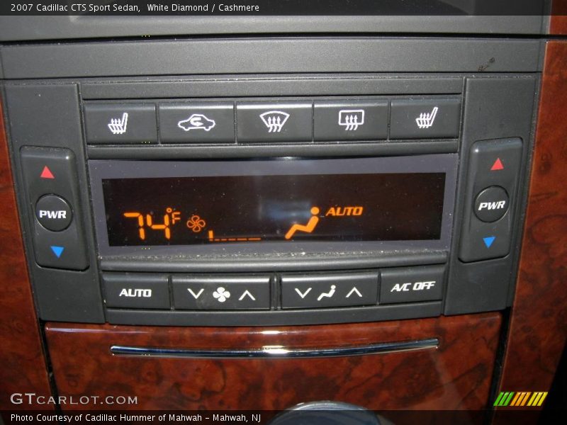 White Diamond / Cashmere 2007 Cadillac CTS Sport Sedan