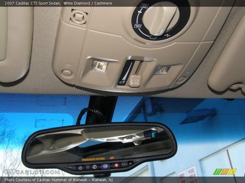 White Diamond / Cashmere 2007 Cadillac CTS Sport Sedan