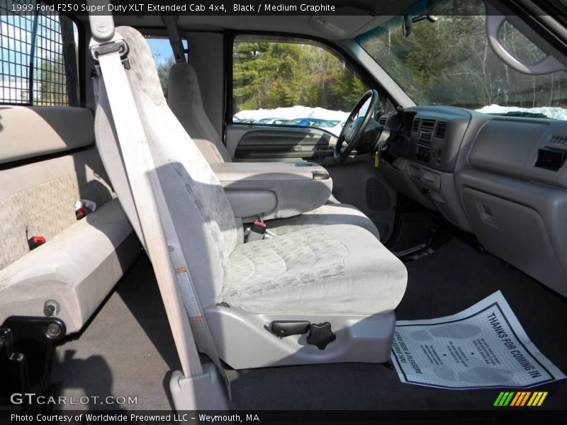Black / Medium Graphite 1999 Ford F250 Super Duty XLT Extended Cab 4x4