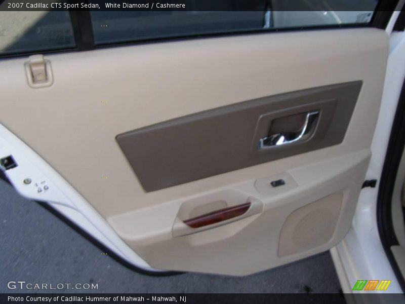 White Diamond / Cashmere 2007 Cadillac CTS Sport Sedan