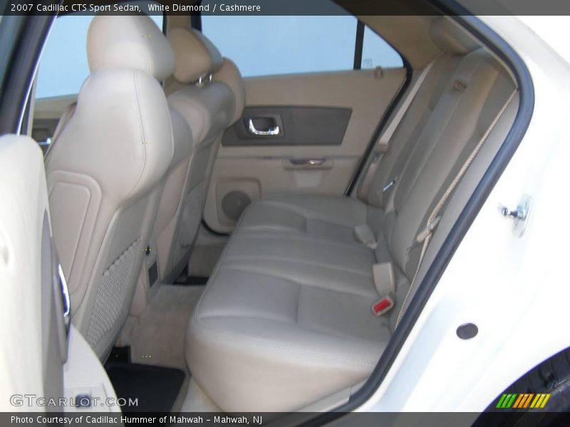 White Diamond / Cashmere 2007 Cadillac CTS Sport Sedan