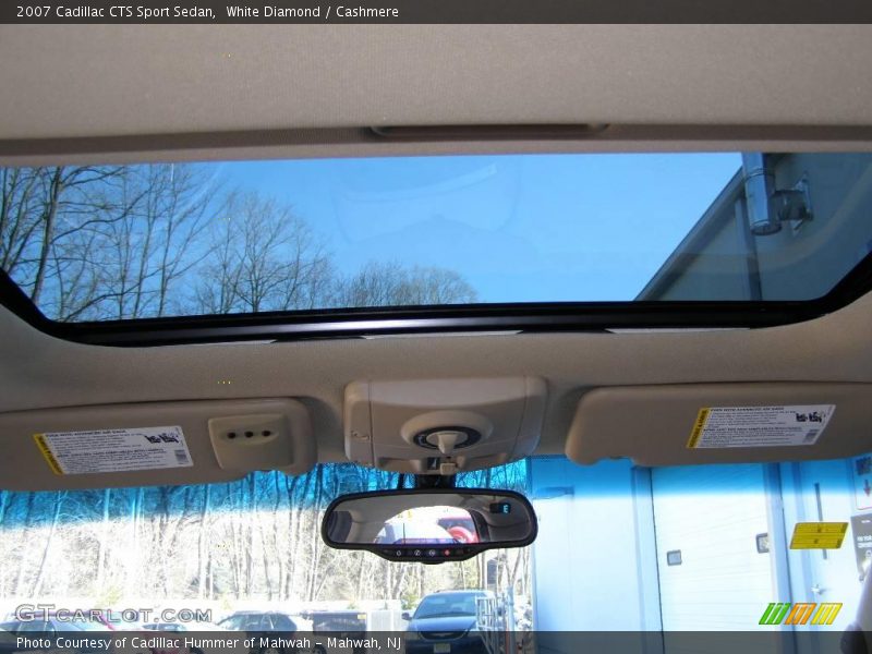 White Diamond / Cashmere 2007 Cadillac CTS Sport Sedan