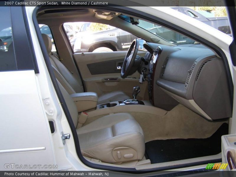 White Diamond / Cashmere 2007 Cadillac CTS Sport Sedan