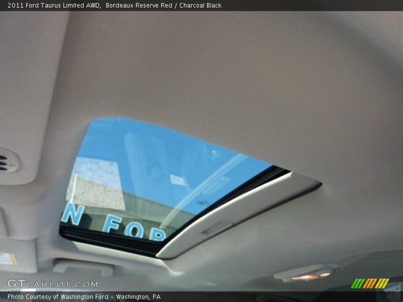 Bordeaux Reserve Red / Charcoal Black 2011 Ford Taurus Limited AWD