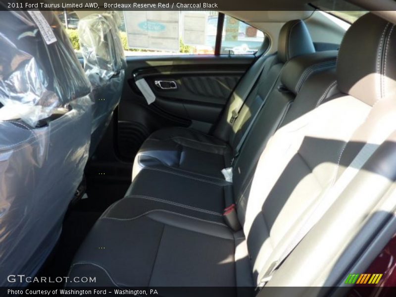  2011 Taurus Limited AWD Charcoal Black Interior
