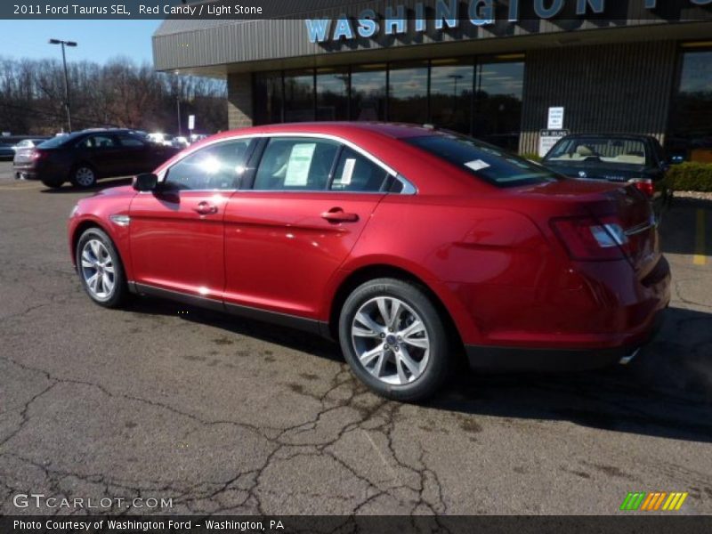 Red Candy / Light Stone 2011 Ford Taurus SEL