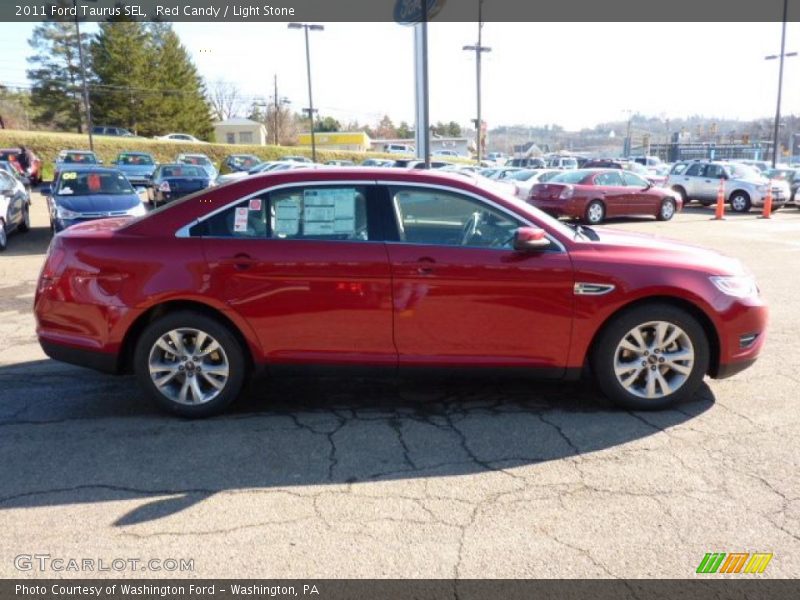 Red Candy / Light Stone 2011 Ford Taurus SEL