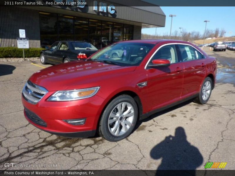 Red Candy / Light Stone 2011 Ford Taurus SEL