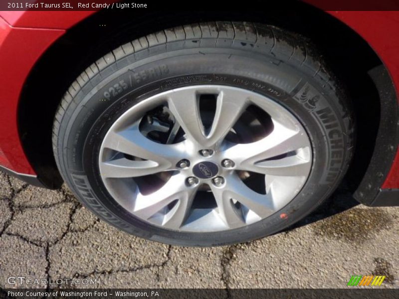 Red Candy / Light Stone 2011 Ford Taurus SEL