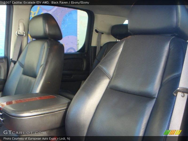 Black Raven / Ebony/Ebony 2007 Cadillac Escalade ESV AWD