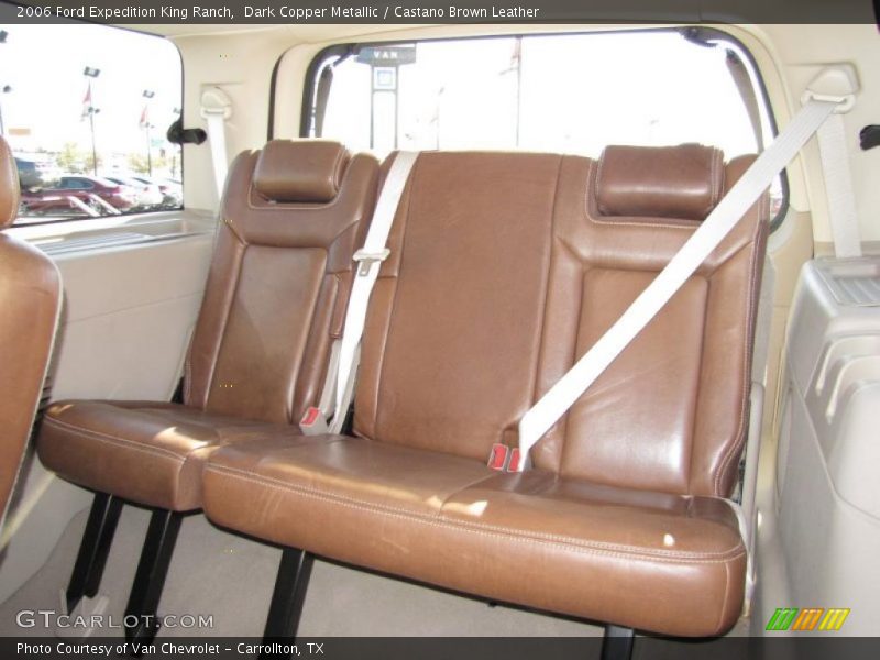 Dark Copper Metallic / Castano Brown Leather 2006 Ford Expedition King Ranch
