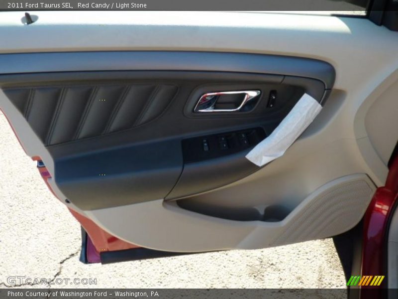 Red Candy / Light Stone 2011 Ford Taurus SEL