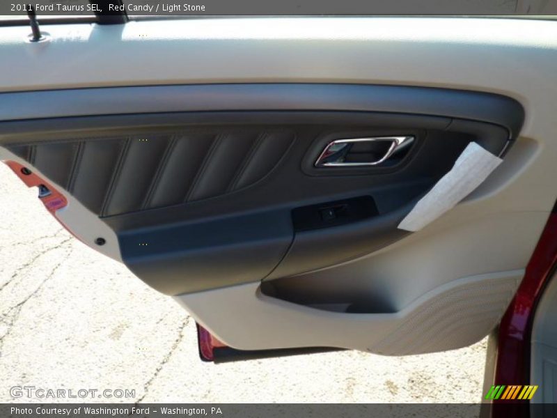 Red Candy / Light Stone 2011 Ford Taurus SEL
