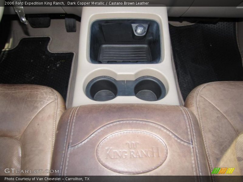Dark Copper Metallic / Castano Brown Leather 2006 Ford Expedition King Ranch