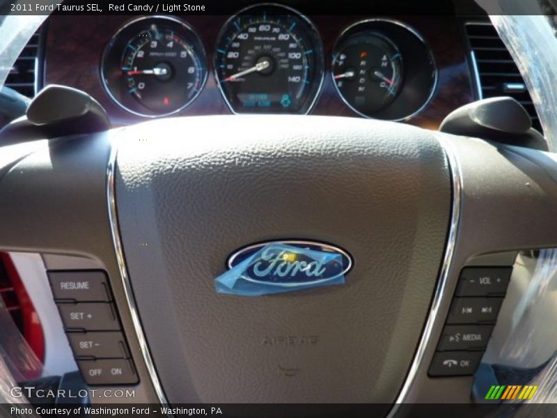 Red Candy / Light Stone 2011 Ford Taurus SEL