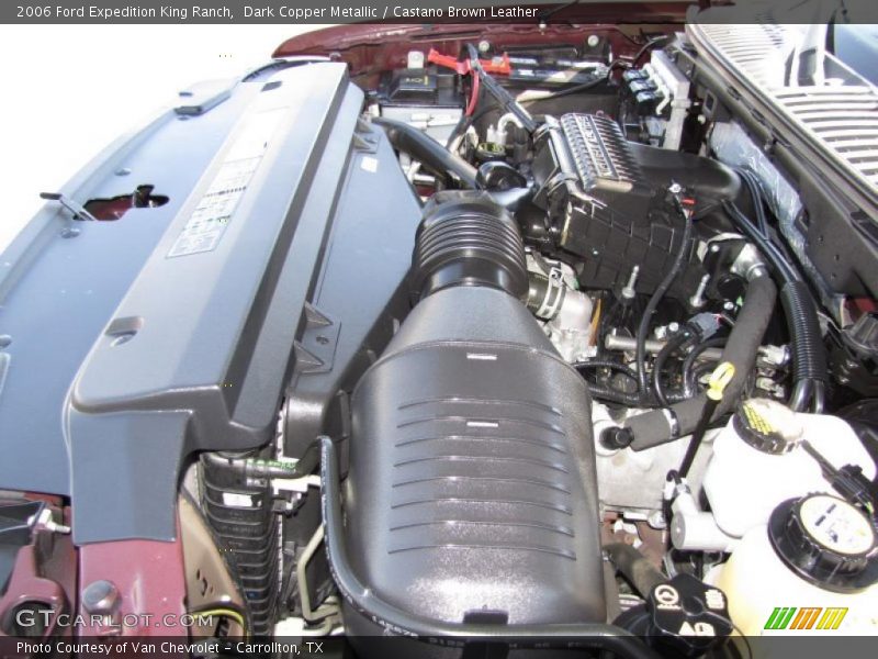 Dark Copper Metallic / Castano Brown Leather 2006 Ford Expedition King Ranch