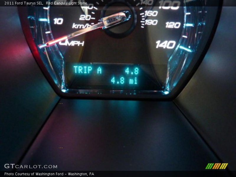 Red Candy / Light Stone 2011 Ford Taurus SEL