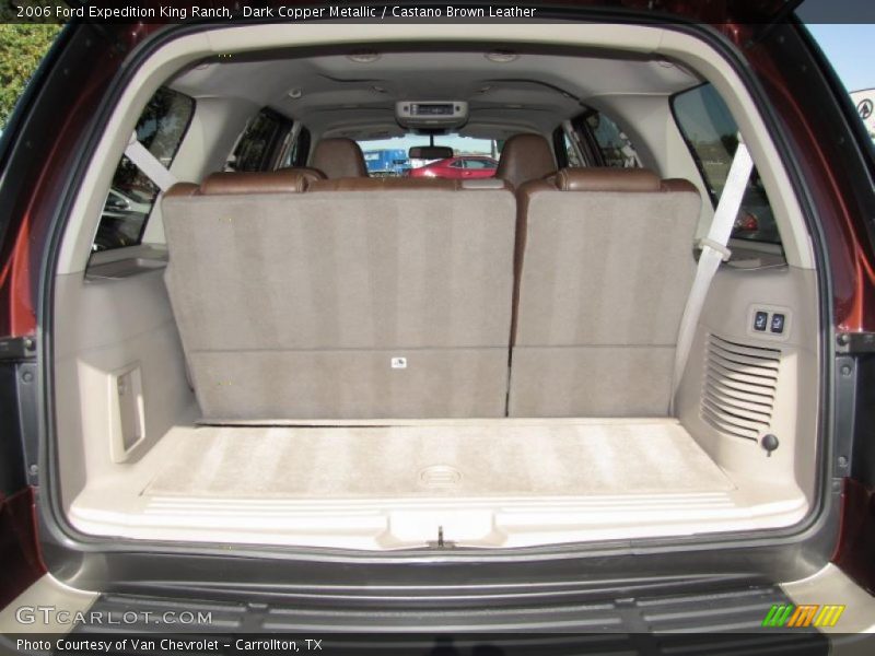Dark Copper Metallic / Castano Brown Leather 2006 Ford Expedition King Ranch