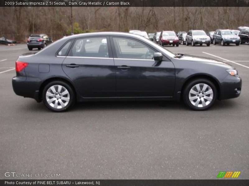 Dark Gray Metallic / Carbon Black 2009 Subaru Impreza 2.5i Sedan