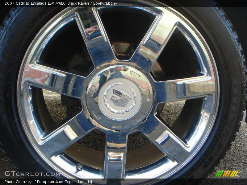 Black Raven / Ebony/Ebony 2007 Cadillac Escalade ESV AWD