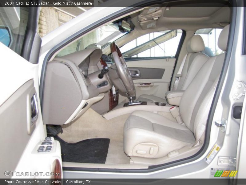 Gold Mist / Cashmere 2007 Cadillac CTS Sedan