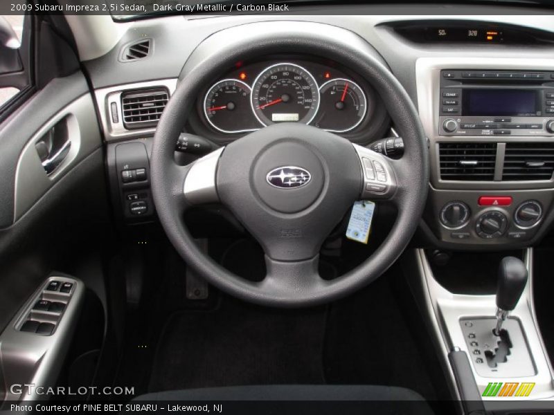 Dark Gray Metallic / Carbon Black 2009 Subaru Impreza 2.5i Sedan