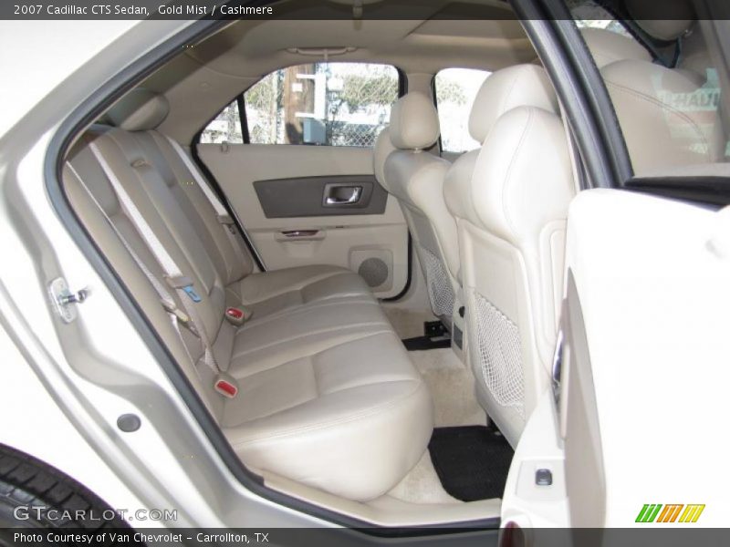 Gold Mist / Cashmere 2007 Cadillac CTS Sedan