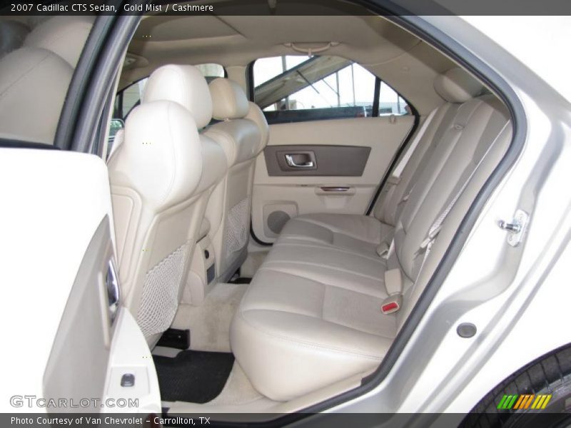 Gold Mist / Cashmere 2007 Cadillac CTS Sedan